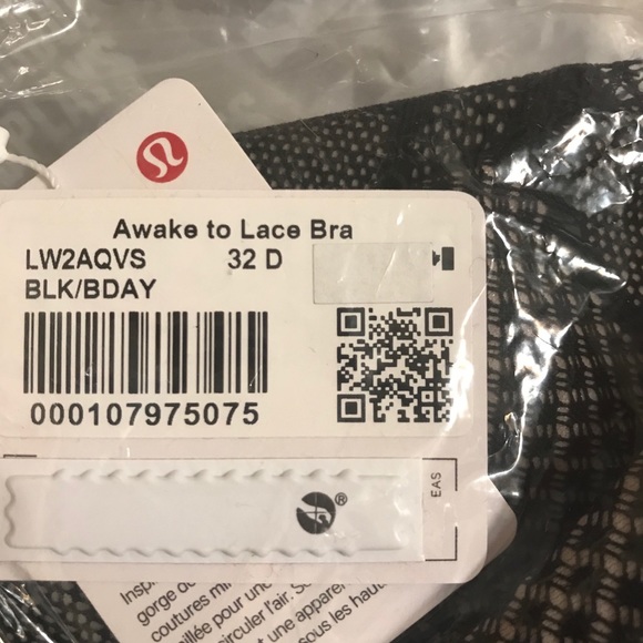 🥰 Lululemon Awake to Lace Bra 32C 32D 34DD - Picture 7 of 7
